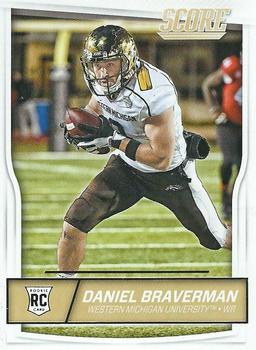 Daniel Braverman Western Michigan Broncos 2016 Panini Score NFL Rookie Card #379